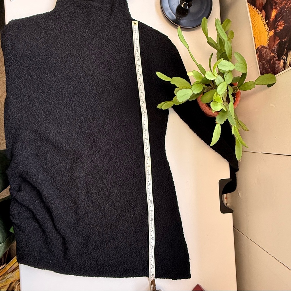 Helmut Lang Charcoal Black Wool Blend Textured Knit Sweater XL - Picture 11 of 13